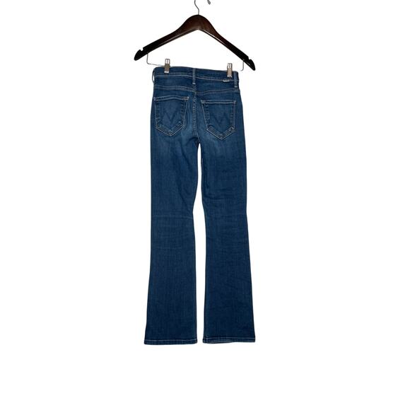 Mother size 23 jeans The Insider Ankle blue high-rise - Picture 2 of 9